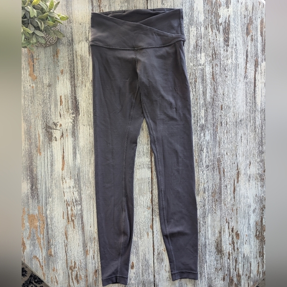 Lululemon Always On High-Rise Tight 28" Dark Gray Women's 4 - Picture 4 of 8